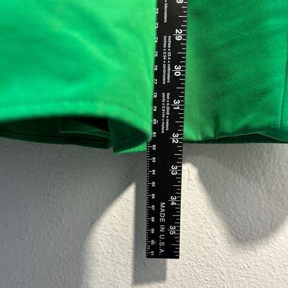 Emilio Pucci ladies midi skirt Kelly green black 8 pleated elegant modest - Picture 9 of 16